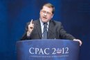 Norquist addresses the CPAC in Washington