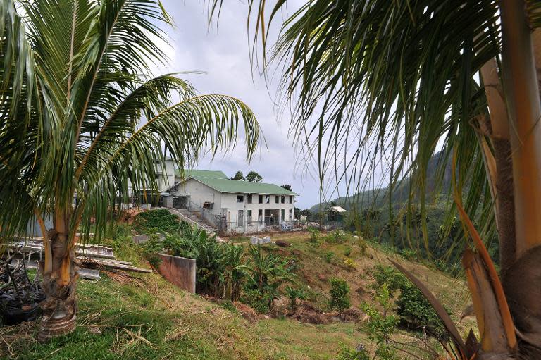 The Mahe prison, pictured on March 2, 2012, where many prisoners accused of being pirates and arrested by Seychelles coast guards in the Indian Ocean are detained