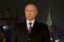 Russian President Putin delivers his annual New Year address to nation in Moscow