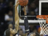 Baylor forward Cory Jefferson (34) blocks a shot by Oklahoma State guard Markel Brown during the first half of an NCAA college basketball game in the Big 12 tournament on Thursday, March 14, 2013, in Kansas City, Mo. (AP Photo/Orlin Wagner)