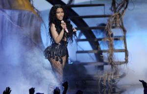 Nicki Minaj performs at the BET Awards at the Nokia&nbsp;&hellip;