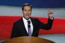 Delaware Attorney General Beau Biden addresses final session of Democratic National Convention in Charlotte