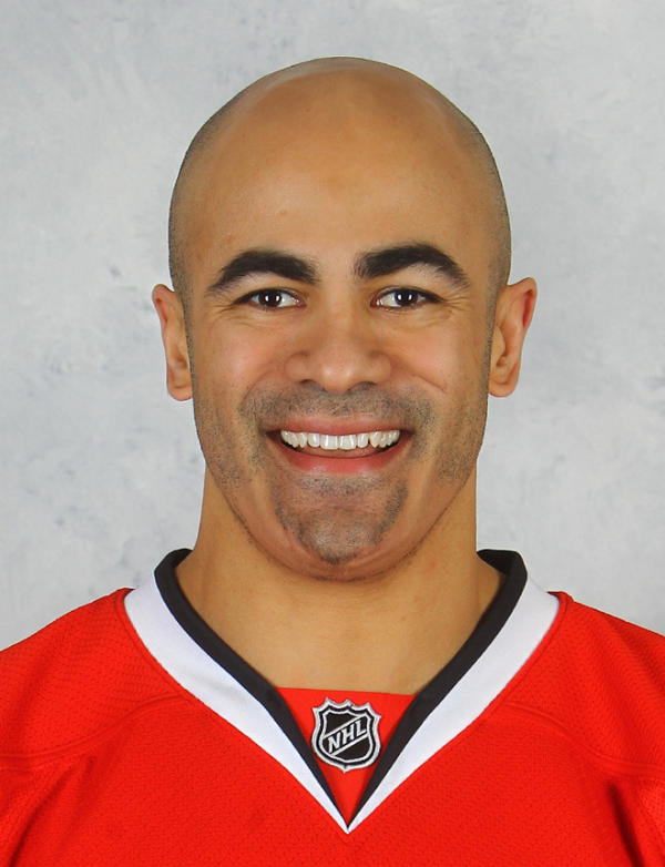 Jamal Mayers | Chicago Blackhawks | National Hockey League | Yahoo! Sports - jamal-mayers-hockey-headshot-photo