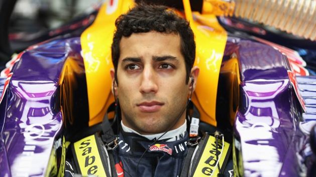 2014 Tests Sakhir Red Bull Ricciardo