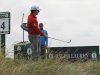 Rory McIlroy of Northern Ireland chips onto the third green from the fourth tee box at Royal Lytham & St Annes golf club during the second round of the British Open Golf Championship, Lytham St Annes, England, Friday, July 20, 2012. (AP Photo/Tim Hales)