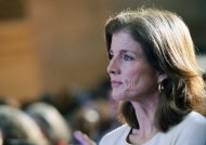 Caroline Kennedy on February 1, 2013, in New York. US President Barack Obama is close to naming Kennedy, daughter of assassinated president John F. Kennedy, to the high-profile post of ambassador to Japan, an official said