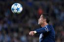 Real Madrid's Portuguese forward Cristiano Ronaldo eyes the ball during the UEFA Champions League first-leg Group A football match between Malmo FF and Real Madrid CF at the Swedbank Stadion, in Malmo, Sweden on September 30, 2015