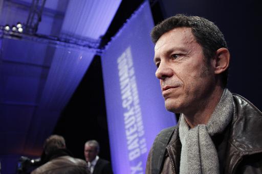 Javier Espinosa of Spanish newspaper "El Mundo" poses after winning the writing press prize at the annual Bayeux-Calvados award ceremony on October 13, 2011 in Bayeux, western France