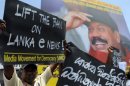 Sri Lanka police shut the Lanka Mirror and Lanka X News yesterday
