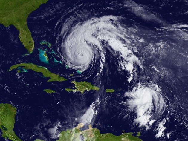 Mit lediglich zwei Atlantik-Wirbelstürmen ist die Hurrikan-Saison 2013 sehr ruhig verlaufen. Meteorologen rechneten dieses Jahr mit 10 bis 17 schweren Wirbelstürmen. Foto: NOAA
