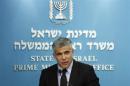 Israel's Finance Minister Lapid during a joint news conference in Jerusalem