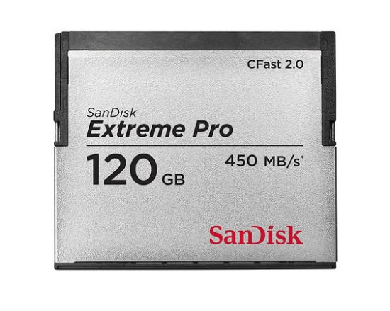 ▲ SanDisk Extreme Pro CFast 2.0