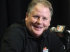 FILE - In this Jan. 3, 2013 file photo, Oregon head coach Chip Kelly laughs as he answers a reporter's question during media day for the Fiesta Bowl NCAA college football game in Scottsdale, Ariz. The Philadelphia Eagles have hired Kelly after he originally chose to stay at Oregon. Kelly becomes the 21st coach in team history and replaces Andy Reid, who was fired on Dec. 31 after a 4-12 season. (AP Photo/Paul Connors, File)