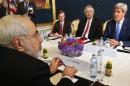Iran's Foreign Minister Zarif attends a bilateral meeting with U.S. Secretary of State Kerry in Vienna