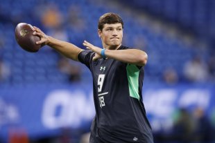 Christian Hackenberg was considered a candidate to be the No. 1 pick in the NFL draft. (Getty Images)