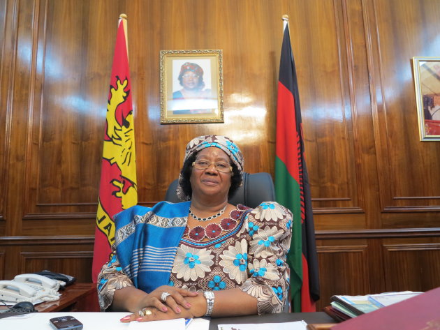 Malawi President Joyce Ba …