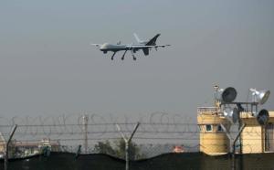 A US drone aircraft lands at Afghanistan&#39;s Jalalabad&nbsp;&hellip;