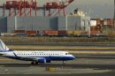 A plane from United is seen at Newark Liberty International Airport in New Jersey