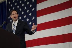 Republican presidential candidate U.S. Senator Marco Rubio speaks at the First in the Nation Republican Leadership Conference in Nashua