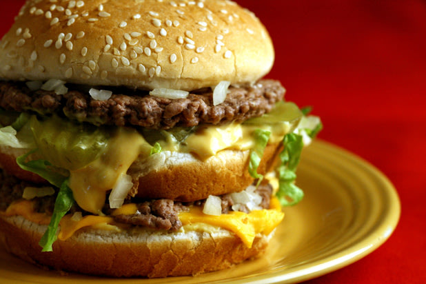 <div class="caption-credit"> Photo by: Credit: Lisa Cohen</div><div class="caption-title"></div><br>
<b>McDonald's Big Mac</b>
<br>
Ah yes, the one that started it all - the iconic Big Mac. Chef Devin Alexander, author of various cookbooks, including <i>The Biggest Loser</i> cookbook series, shares with us her version of the famous burger from her cookbook, <i>Fast Food Fix</i>.
<br>
<br>
<b><a rel="nofollow" target="_blank" href="http://www.thedailymeal.com/mcdonalds-big-mac?utm_source=shine%2Bnewsfeed&utm_medium=partner&utm_campaign=fastfood%2bhome&RM_Exclude=Welcome">Click here to see the McDonald's Big Mac Recipe.</a></b>
<br>