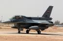 The first four Iraqi F-16s arrived from the United States in mid-July