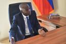 Jovenel Moise of PHTK political party, and new president of Haiti, according to the preliminary results that were given to the Provisional Electoral Council in the Haitian capital Port-au-Prince on December 1, 2016