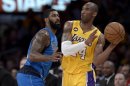 101-81. Un triple-doble de Bryant propulsa a unos Lakers en busca de playoffs