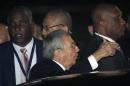 Cuba's President Raul Castro arrives in Panama City on April 9, 2015 to attend the Summit of the Americas for the first time and set up a historic encounter with US President Barack Obama