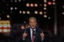 U.S. Senator Schumer addresses the second session of the Democratic National Convention in Charlotte