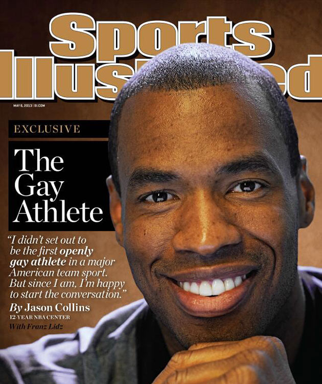Jason Collins on cover of Sports Illustrated 