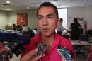 File photo of fugitive former mayor Jose Luis Abarca speaks to the media in Chilpancingo