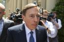 Former CIA director David Petraeus arrives at the Federal Courthouse in Charlotte