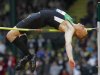 Jesse Williams competes in the men's high jump at the U.S. Olympic athletics trials in Eugene, Oregon