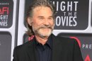 Actor Kurt Russell poses as he arrives at Target Presents AFI Night at the Movies in Hollywood