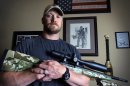 FILE - In this April 6, 2012 file photo, Chris Kyle, a former Navy SEAL and author of the book 