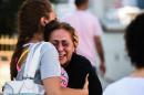 A mother of victims grieves on June 29, 2016 outside a forensic medicine building close to Istanbul's airport, targeted in a suicide bombing and gun attack
