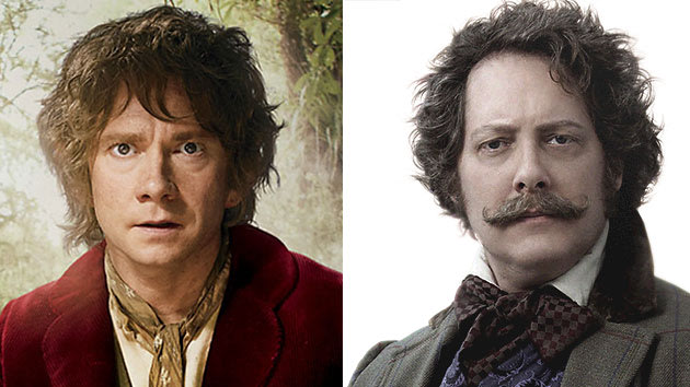 Bilbo Baggins, left, and W.N. Bilbo