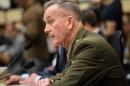 Chairman of the Joint Chiefs of Staff General Joseph Dunford, pictured December 1, 2015, said people in the West tend to overlook the power of IS on social media