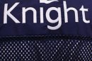 A Knight Capital logo is seen on a trader's jacket on the floor of the New York Stock Exchange