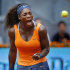 Serena Williams from the U.S. celebrates a point against Anabel Medina from Spain during the Madrid Open tennis tournament, in Madrid Friday, May 10, 2013. (AP Photo/Daniel Ochoa de Olza)