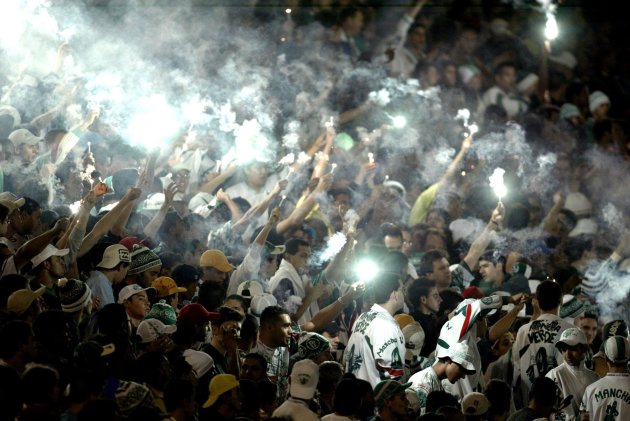 A equipe foi punida no fim do ano passado por conta de incidentes na partida contra o Botafogo. (Foto: Gazeta Press)