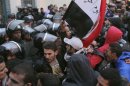 Violence flares in restless Egypt
