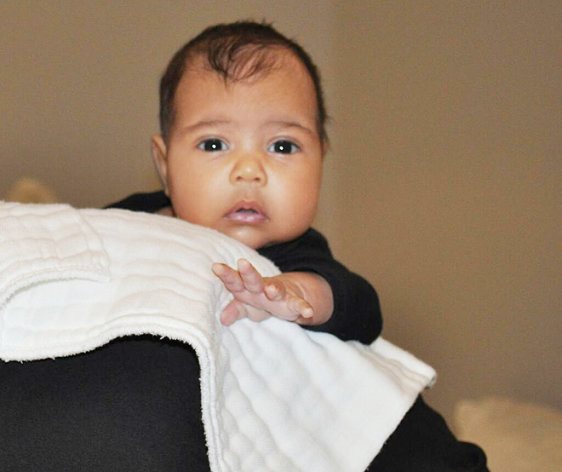 FOTO: Conoce a North West, la hija de Kim Kardashian y Kanye West