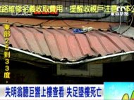 轟！ 基隆陸橋倒塌  翁想查看失足墜樓亡