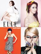 2NE1 Tampil di Empat Cover Majalah Berbeda
