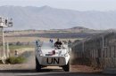 U.N. peacekeeping soldiers from Austria drive past observation tower near Quneitra border crossing between Israel and Syria, on Israeli-occupied Golan Heights