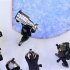 Los Angeles Kings' Jarret Stoll is pursued by photographers as he holds up the Stanley Cup after his team defeated the New Jersey Devils in Game 6 of the NHL Stanley Cup hockey final in Los Angeles
