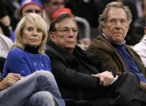 Los Angeles Clippers owner Donald Sterling, his wife …