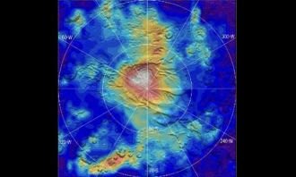 Descubrieron que en Marte hay nieve La-nieve-en-Marte-es-hielo-seco-Imagen-NASA
