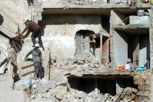 517 قتيلا في القصف الجوي على حلب وريفها في اسبوعين E13f1d8d9775164c8a8670f00de0385791fb1f8a